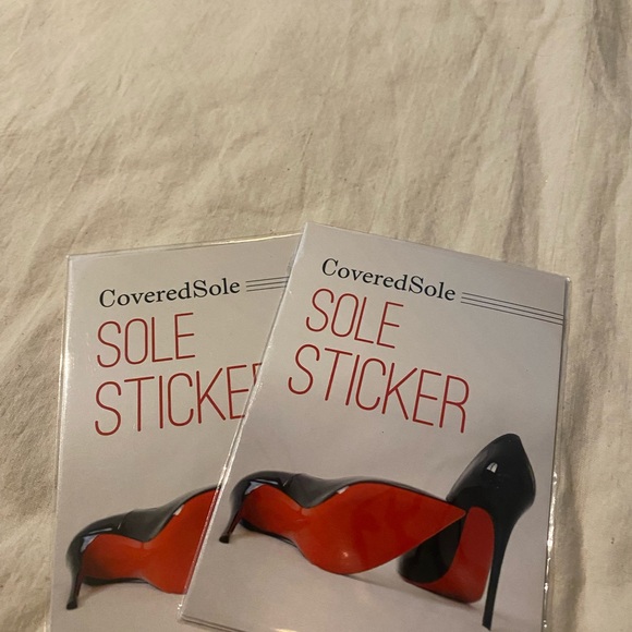 Red Sole Protector for Women Shoes - Picture 3 of 6